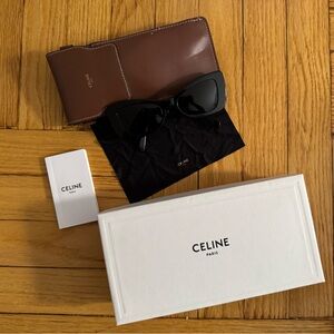 Celine Cat Eye Black Sunglasses, Le Bon Marché Exclusive [AUTHENTIC]